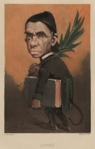 Emile Littre by Andre Gill